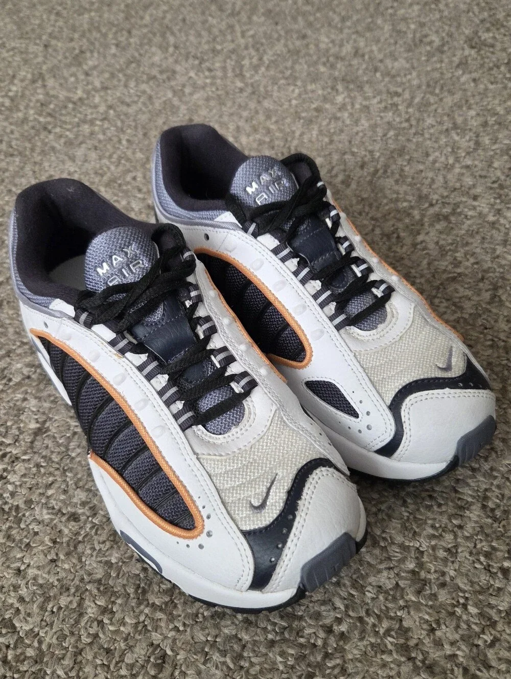 Nike Air Max BQ9810-001 Tailwind IV (GS)Metro Grey Resin White 5Y /Womens 6.5/7